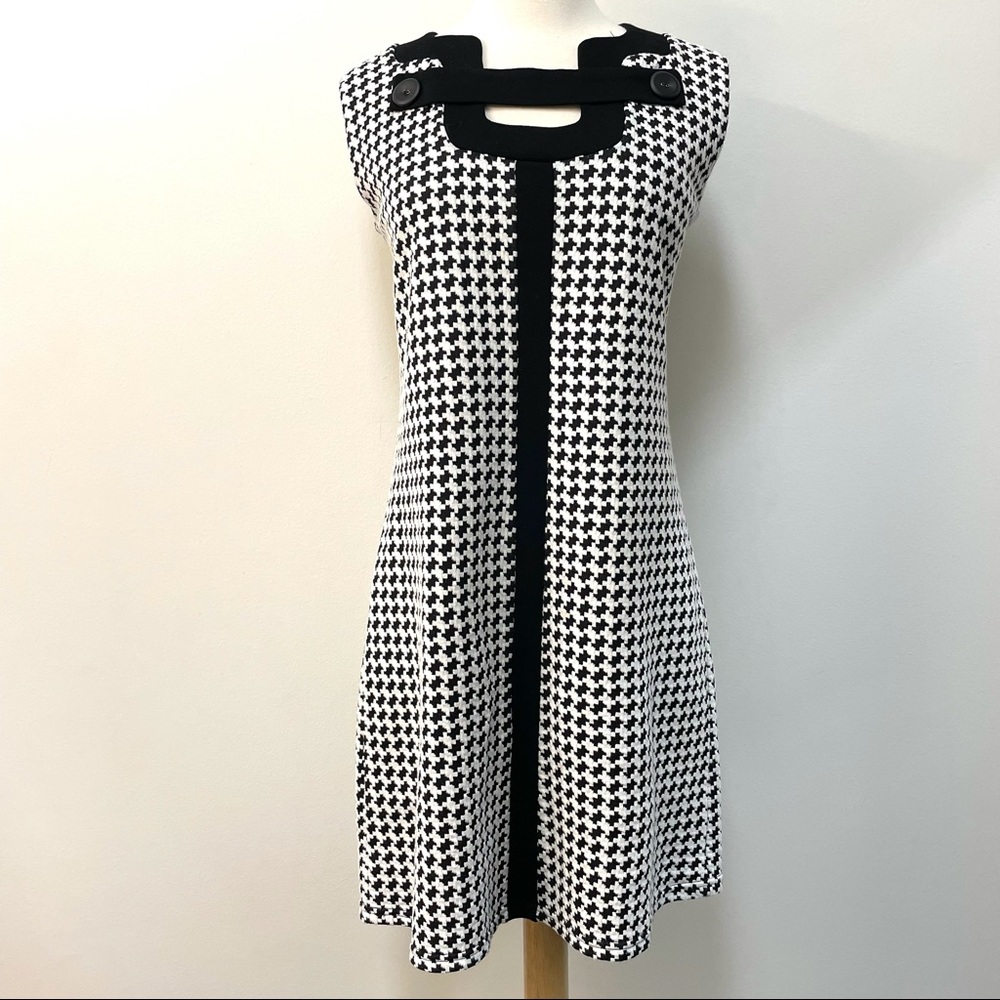 Jus d’Orange Paris Houndstooth Dress